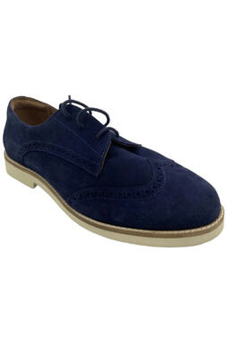 Softwalk Women's Willet Lace-Up Oxfords Navy/Almond Suede - Extra Wide